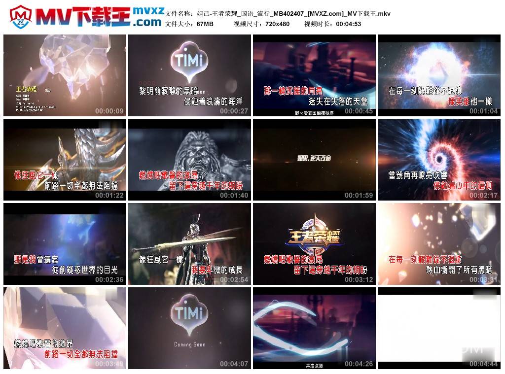 妲己-王者荣耀_国语_流行_MB402407